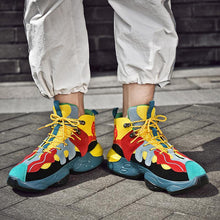 Load image into Gallery viewer, RENEGADE 'War Zone' X9X Sneakers - Yellow/Red/Green