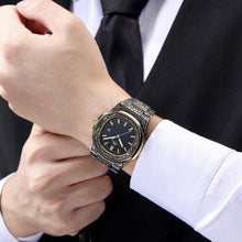Load image into Gallery viewer, MLB 'Henry' Luxury Engraved Vintage Watch