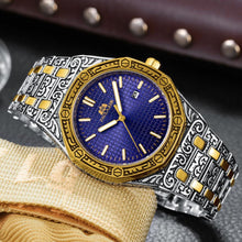 Load image into Gallery viewer, MLB 'Warren' Luxury Engraved Vintage Watch