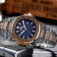Load image into Gallery viewer, MLB 'Henry' Luxury Engraved Vintage Watch