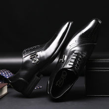 Load image into Gallery viewer, Italian Luxury Leather Brogue Shoes