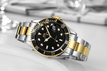 Load image into Gallery viewer, Luxury Silver/Gold/Dual Tone Automatic Stainless Steel Watch