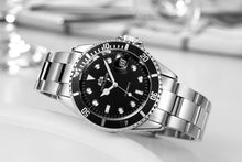 Load image into Gallery viewer, Luxury Silver/Gold/Dual Tone Automatic Stainless Steel Watch
