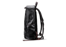 Load image into Gallery viewer, Luxury Leather Waterproof Backpack