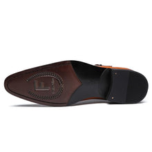 Load image into Gallery viewer, Italian Luxury Leather Brogue Shoes