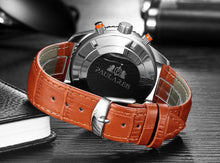 Load image into Gallery viewer, Luxury Automatic Bond Chrono Watch - Leather Strap