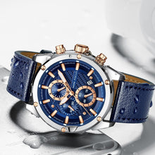Load image into Gallery viewer, Luxury Leather Sports Watch