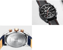Load image into Gallery viewer, Luxury Leather Sports Watch