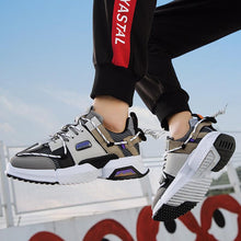 Load image into Gallery viewer, NINJA 'Electric Pulse' X6X Sneakers - Battleship Grey
