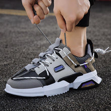Load image into Gallery viewer, NINJA 'Electric Pulse' X6X Sneakers - Battleship Grey

