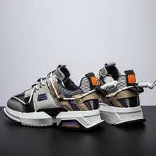 Load image into Gallery viewer, NINJA 'Electric Pulse' X6X Sneakers - Battleship Grey
