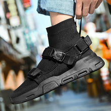 Load image into Gallery viewer, RAPID 'Buckle Up' Mesh Sock Sneakers
