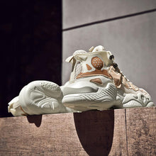 Load image into Gallery viewer, RENEGADE 'War Zone' X9X Sneakers - Beige/Brown

