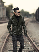 Load image into Gallery viewer, Padrone Luxury Leather Lamb Wool Jacket

