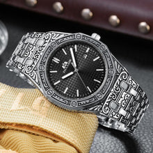 Load image into Gallery viewer, MLB 'Warren' Luxury Engraved Vintage Watch

