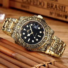 Load image into Gallery viewer, MLB 'Oscar' Luxury Engraved Vintage Watch
