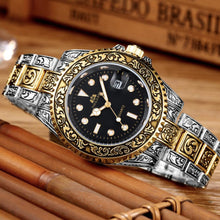Load image into Gallery viewer, MLB 'Oscar' Luxury Engraved Vintage Watch
