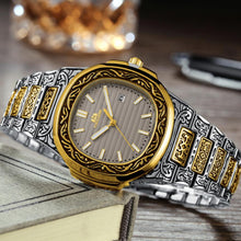 Load image into Gallery viewer, MLB 'Henry' Luxury Engraved Vintage Watch
