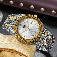 Load image into Gallery viewer, MLB 'Warren' Luxury Engraved Vintage Watch
