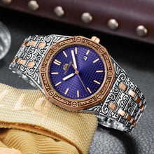 Load image into Gallery viewer, MLB 'Warren' Luxury Engraved Vintage Watch
