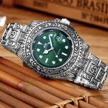 Load image into Gallery viewer, MLB 'Oscar' Luxury Engraved Vintage Watch
