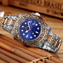 Load image into Gallery viewer, MLB 'Oscar' Luxury Engraved Vintage Watch
