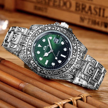 Load image into Gallery viewer, MLB 'Oscar' Luxury Engraved Vintage Watch
