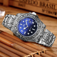Load image into Gallery viewer, MLB 'Oscar' Luxury Engraved Vintage Watch
