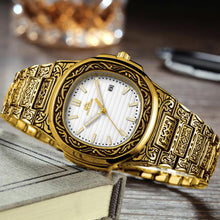 Load image into Gallery viewer, MLB 'Henry' Luxury Engraved Vintage Watch
