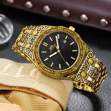 Load image into Gallery viewer, MLB 'Warren' Luxury Engraved Vintage Watch
