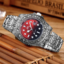 Load image into Gallery viewer, MLB 'Oscar' Luxury Engraved Vintage Watch
