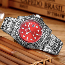 Load image into Gallery viewer, MLB 'Oscar' Luxury Engraved Vintage Watch
