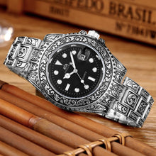Load image into Gallery viewer, MLB 'Oscar' Luxury Engraved Vintage Watch
