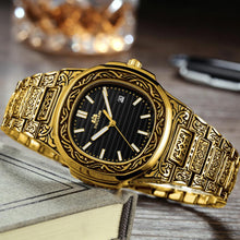 Load image into Gallery viewer, MLB 'Henry' Luxury Engraved Vintage Watch
