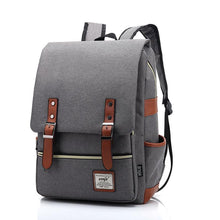 Load image into Gallery viewer, Retro Canvas Backpack
