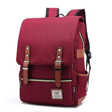 Load image into Gallery viewer, Retro Canvas Backpack
