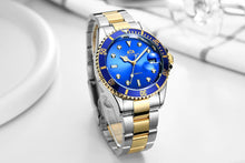 Load image into Gallery viewer, Luxury Silver/Gold/Dual Tone Automatic Stainless Steel Watch
