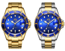 Load image into Gallery viewer, Luxury Silver/Gold/Dual Tone Automatic Stainless Steel Watch
