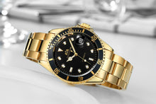 Load image into Gallery viewer, Luxury Silver/Gold/Dual Tone Automatic Stainless Steel Watch
