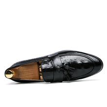 Load image into Gallery viewer, Luxury Italian Leather Tassel Loafers
