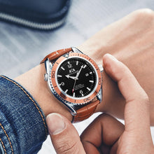 Load image into Gallery viewer, Luxury Automatic Bond Watch - Leather Strap
