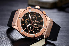 Load image into Gallery viewer, Luxury Automatic Self Winding Sports Watch - Rubber Strap
