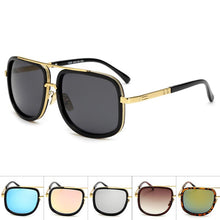 Load image into Gallery viewer, Square Pilot Mirrored Sunglasses
