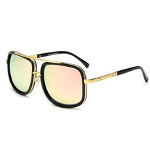 Load image into Gallery viewer, Square Pilot Mirrored Sunglasses
