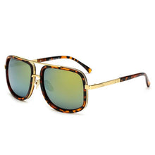 Load image into Gallery viewer, Square Pilot Mirrored Sunglasses
