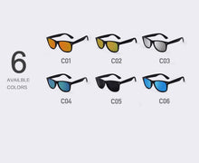 Load image into Gallery viewer, Polarized Fashion Black Sunglasses
