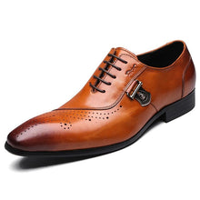 Load image into Gallery viewer, Italian Luxury Leather Brogue Shoes
