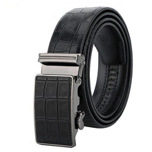 Load image into Gallery viewer, Luxury Crocodile Pattern Leather Belt
